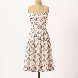 Anthropologie Bike Lane Dress
